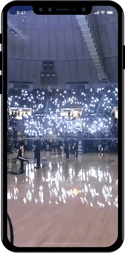 Mobile phone as Pocket Jumbotron